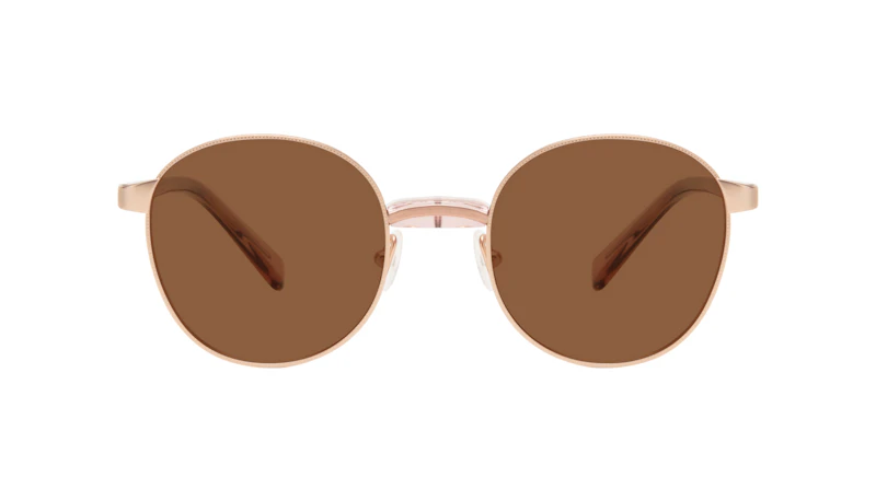 Affordable Fashion Glasses Round Sunglasses Women Curious Rose