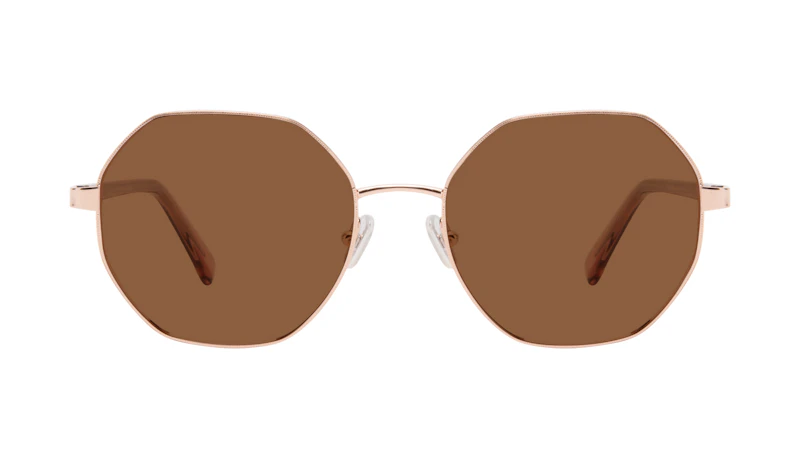 Affordable Fashion Glasses Round Sunglasses Women Fantasy Rose