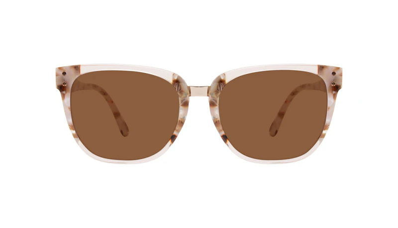 Affordable Fashion Glasses Square Sunglasses Women James Dusty Rose