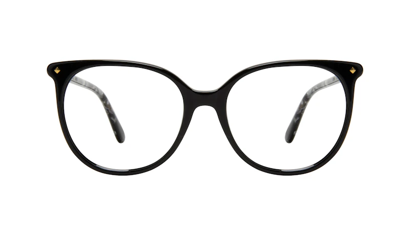 Lunettes tendance Ronde Lunettes de vue Femmes Area Petite Onyx