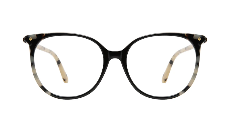 Lunettes tendance Ronde Lunettes de vue Femmes Area Ebony Granite