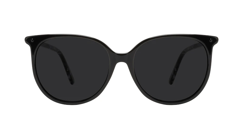 Affordable Fashion Glasses Round Sunglasses Women Area Onyx Marble