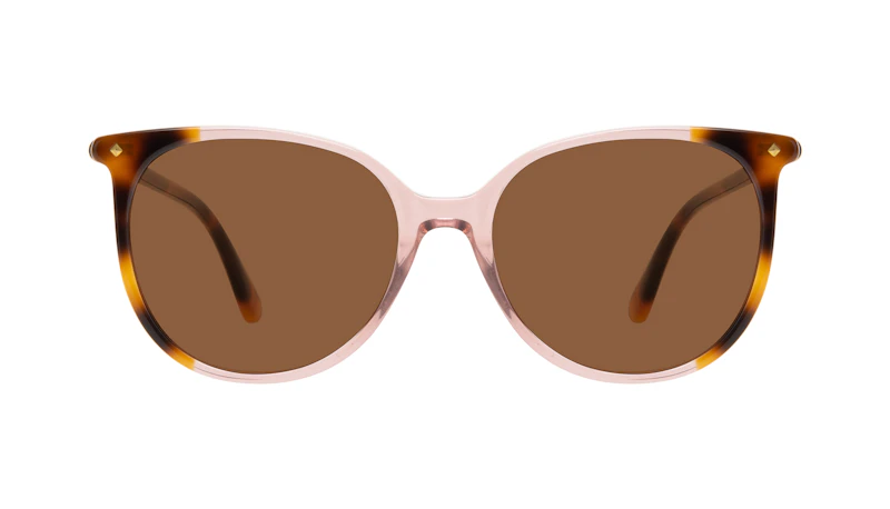 Affordable Fashion Glasses Round Sunglasses Women Area Rose Tort