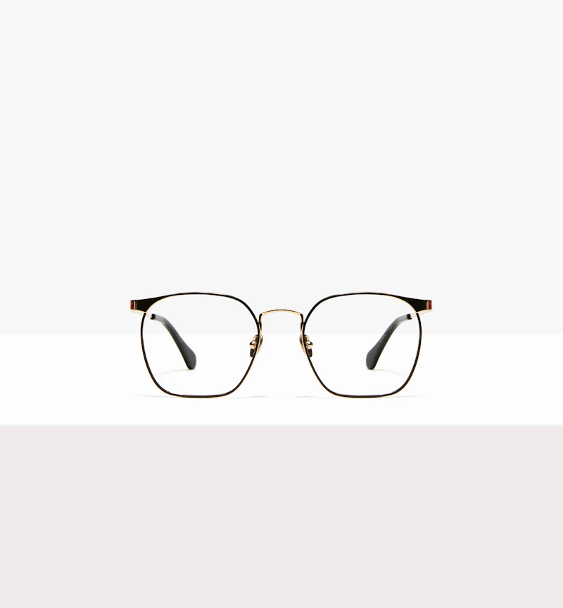 Lunettes tendance Carrée Lunettes de vue Femmes Artsy Deep Gold