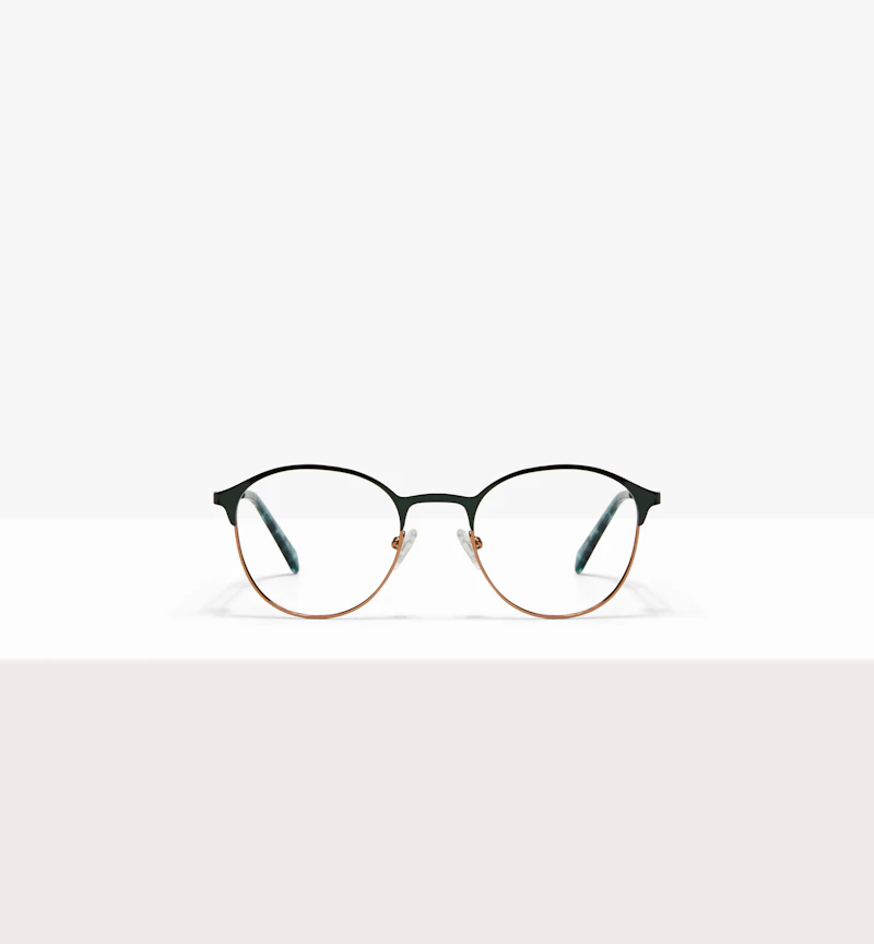 Lunettes tendance Ronde Lunettes de vue Femmes Bay II Emeraude