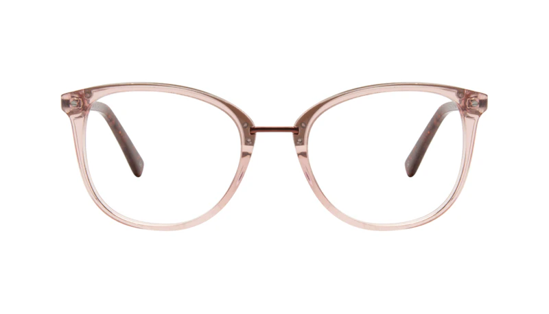 Lunettes tendance Carrée Ronde Lunettes de vue Femmes Bella Rose
