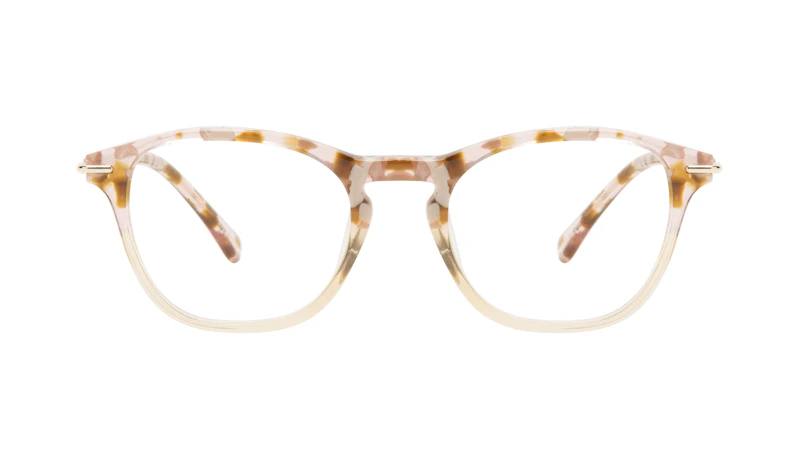 Lunettes tendance Carrée Lunettes de vue Femmes Charming Blond Flake