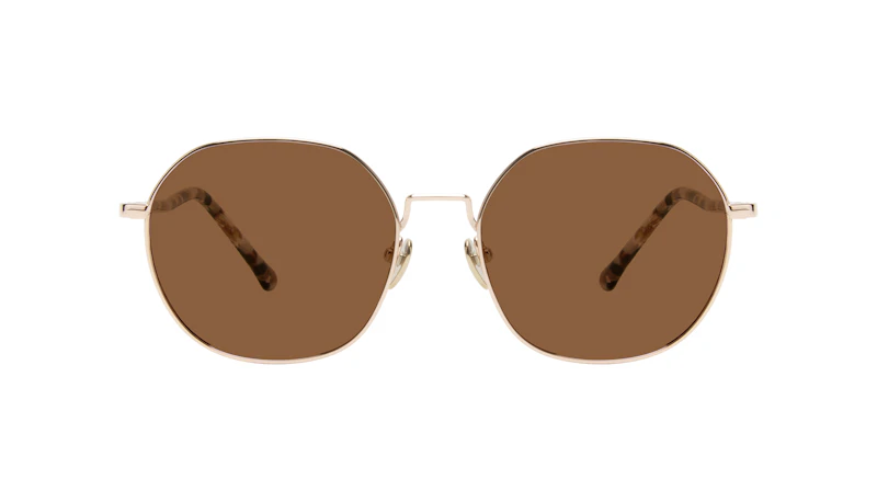Affordable Fashion Glasses Round Sunglasses Women Coco Gold