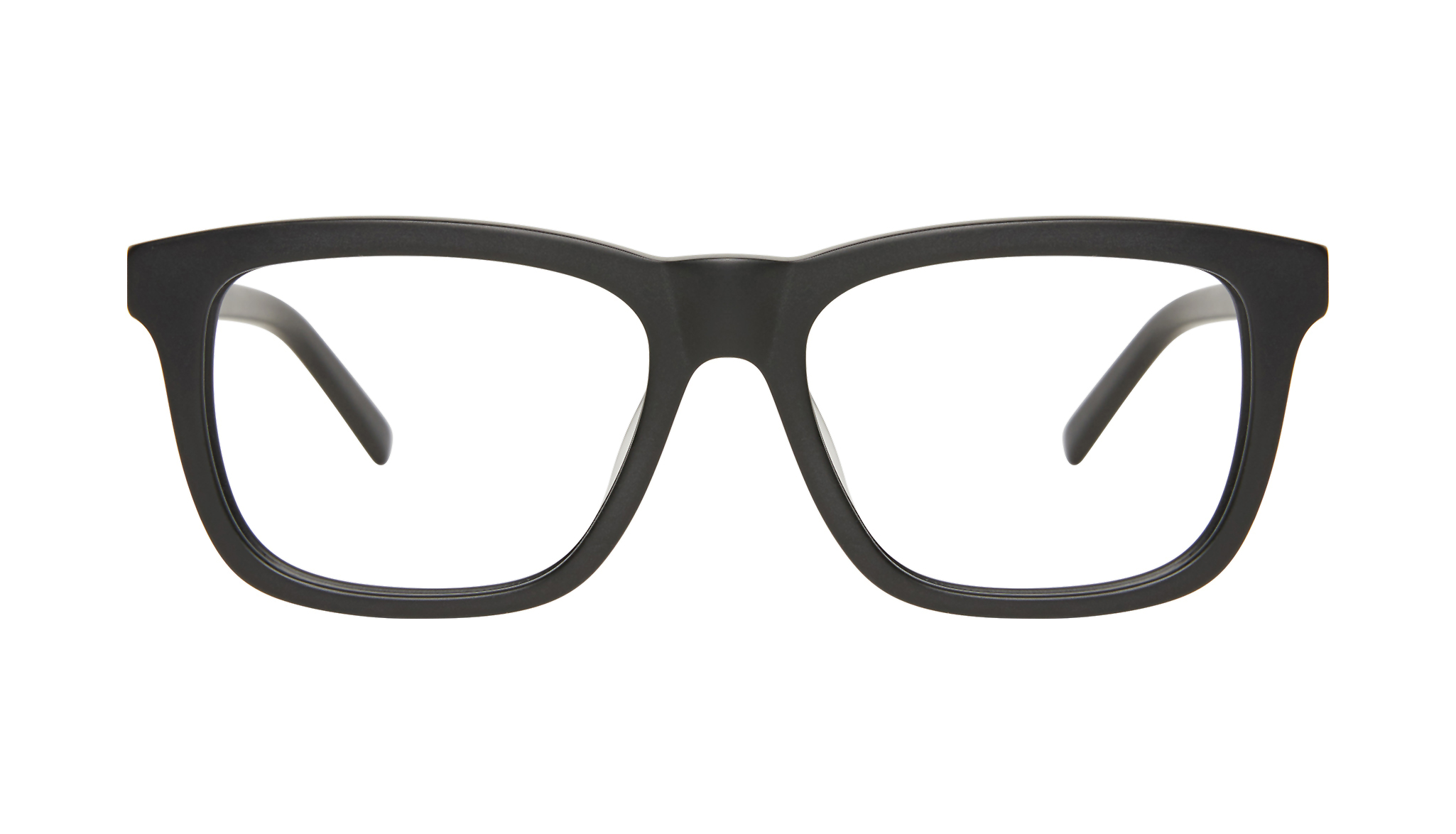 eyeglasses matte black