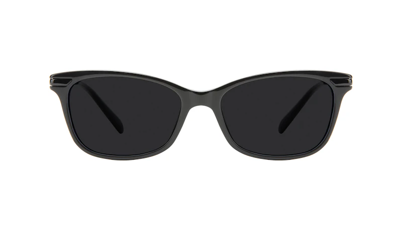 Affordable Fashion Glasses Rectangle Sunglasses Women Comet II Onyx