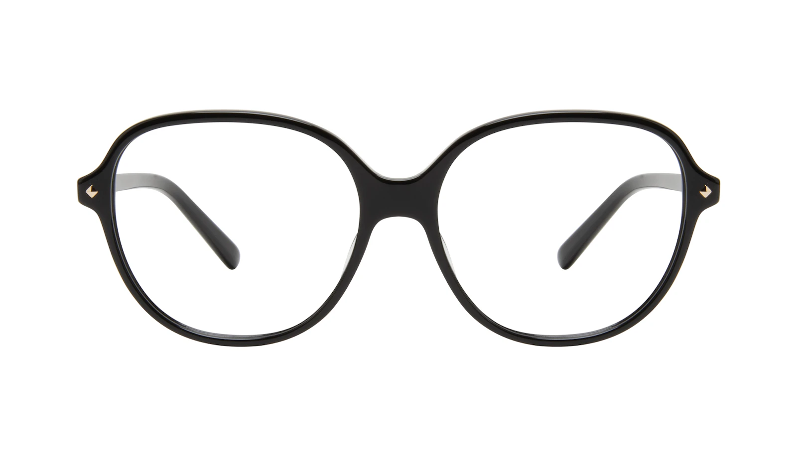 Lunettes tendance Ronde Lunettes de vue Femmes Covet Onyx