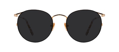 Lunettes tendance Ronde Lunettes de soleil Femmes Curve Deep Gold Face Lunettes tendance Ronde Lunettes de soleil Femmes Curve Deep Gold Face