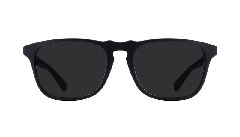 Affordable Fashion Glasses Rectangle Sunglasses Men Dare Matte Black
