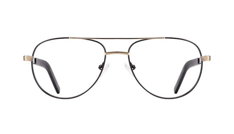 Affordable Fashion Glasses Aviator Eyeglasses Men Devoted Deep Gold