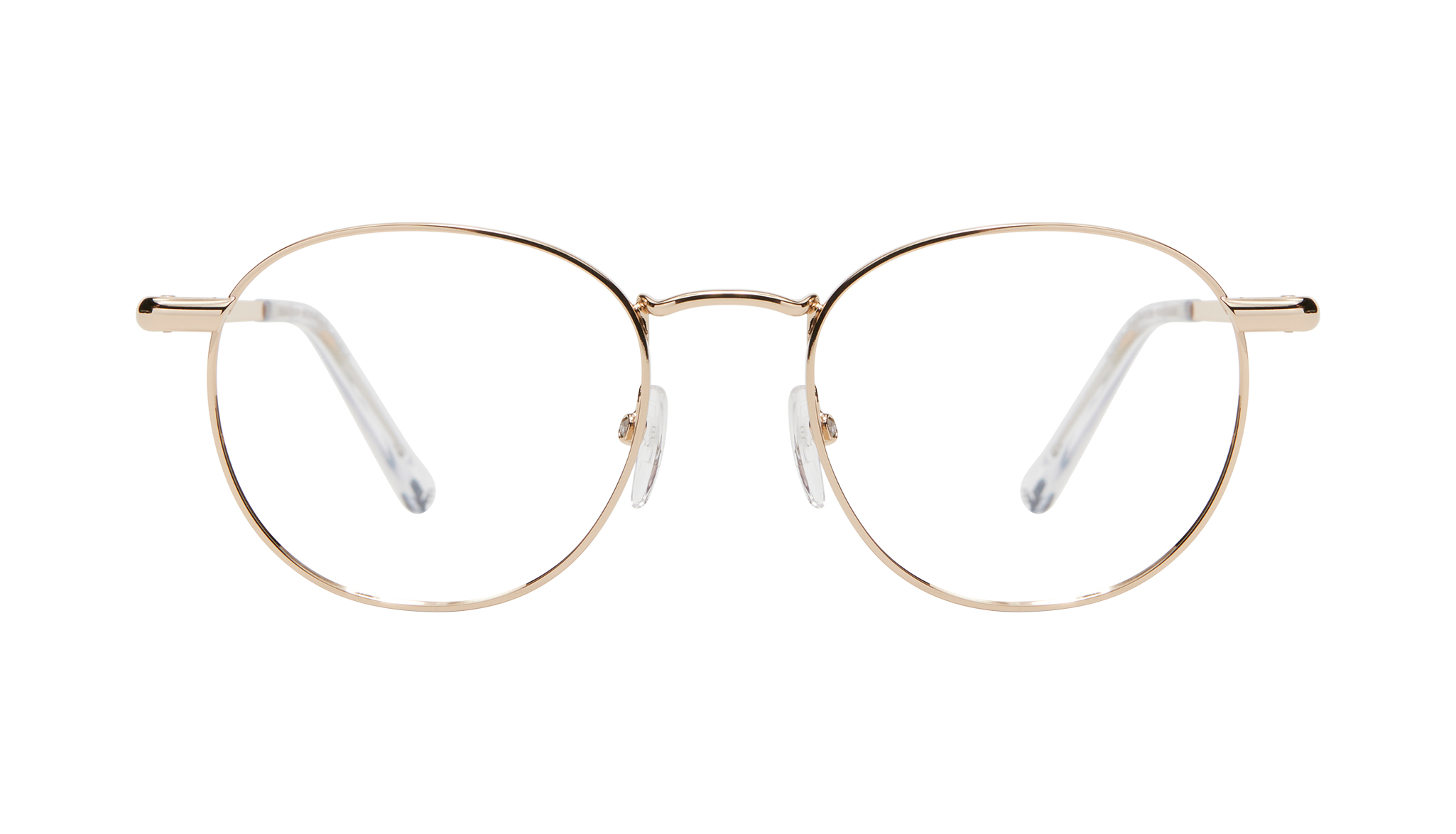 all gold frame glasses