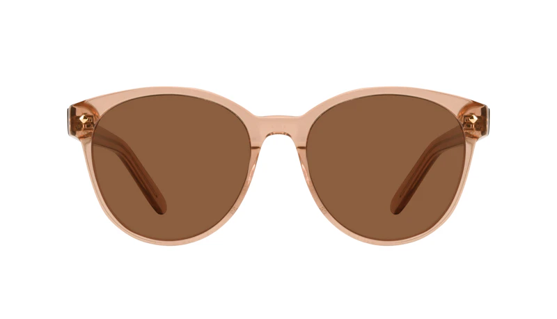 Affordable Fashion Glasses Round Sunglasses Women Eclipse Toffee