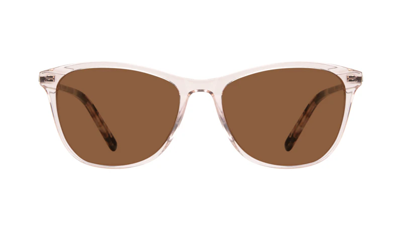 Affordable Fashion Glasses Rectangle Sunglasses Women Folk Rose Metal