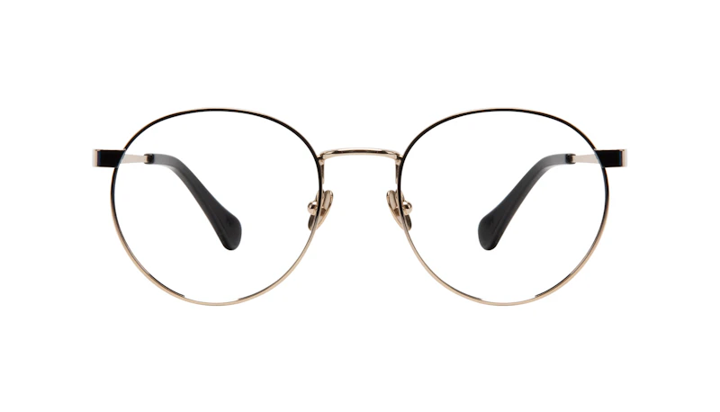 Lunettes tendance Ronde Lunettes de vue Femmes Foundry Deep Gold
