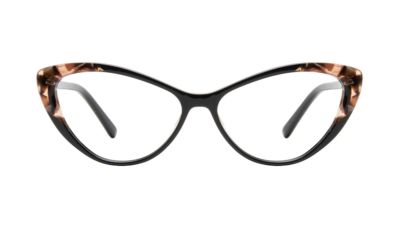 Lunettes tendance Oeil de chat Lunettes de vue Femmes Gossamer Midnight Pink