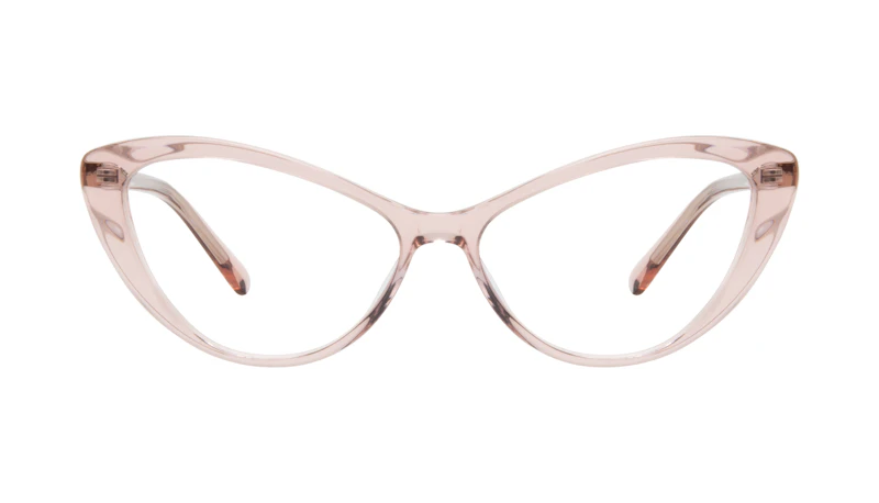 Lunettes tendance Oeil de chat Lunettes de vue Femmes Gossamer Pink