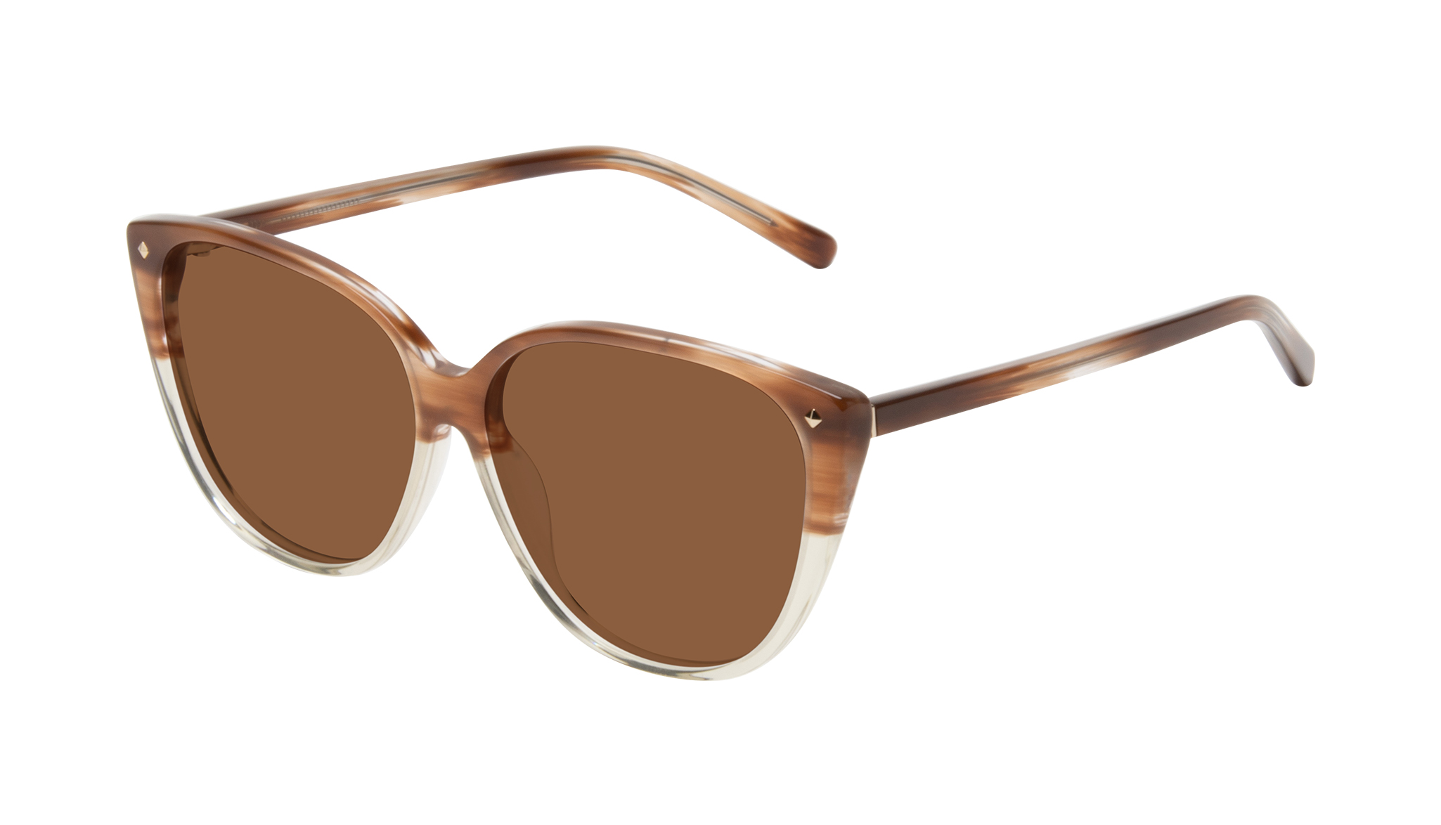tan cat eye sunglasses