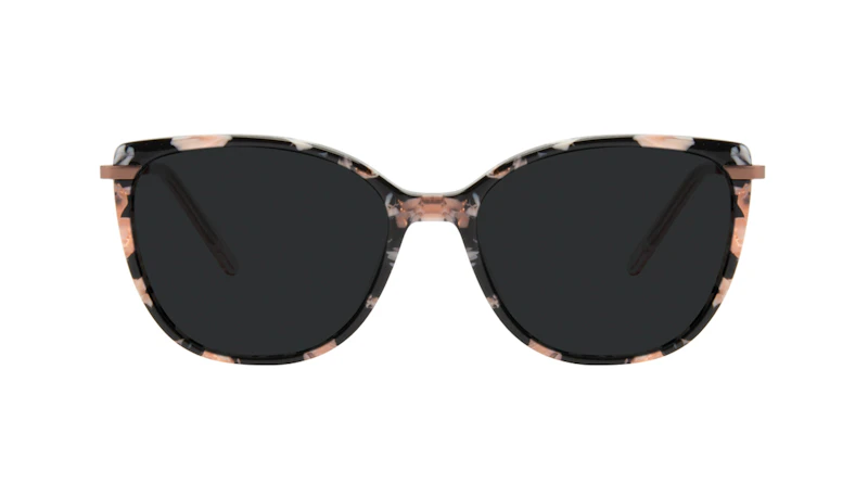 Affordable Fashion Glasses Rectangle Square Sunglasses Women Illusion Licorice