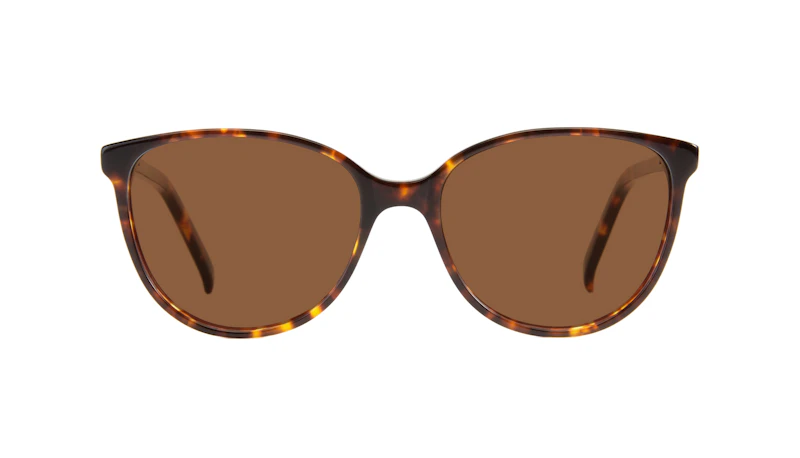 Affordable Fashion Glasses Round Sunglasses Women Imagine Petite Sepia Kiss