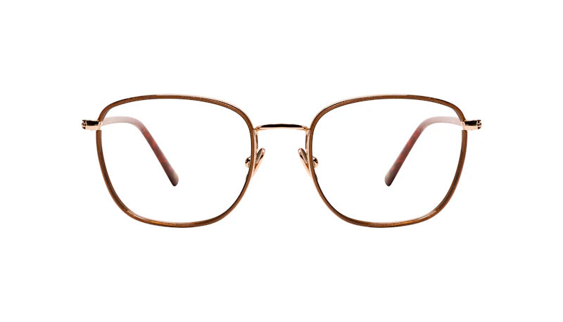 Lunettes tendance Rectangle Lunettes de vue Femmes Lawrence Santal