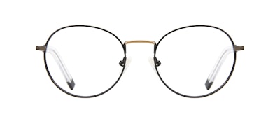 Affordable Fashion Glasses Round Eyeglasses Men Lean XS Dark Brass Front Affordable Fashion Glasses Round Eyeglasses Men Lean XS Dark Brass Front