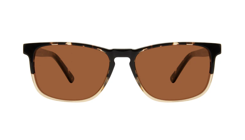 Affordable Fashion Glasses Rectangle Sunglasses Men Loft Golden Tortoise