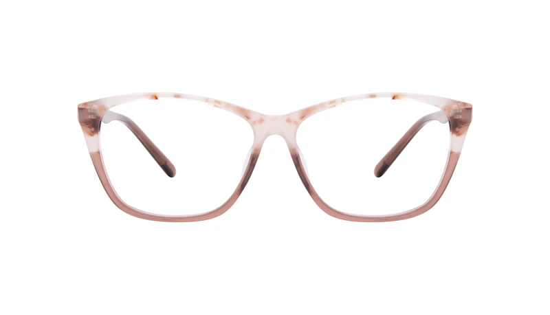 Lunettes tendance Oeil de chat Rectangle Lunettes de vue Femmes Myrtle Frosted Sand