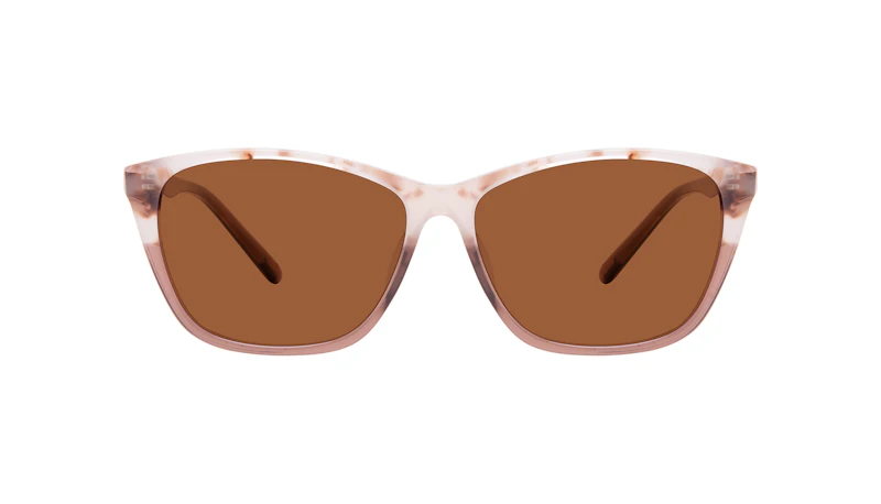 Affordable Fashion Glasses Cat Eye Rectangle Sunglasses Women Myrtle Frosted Sand