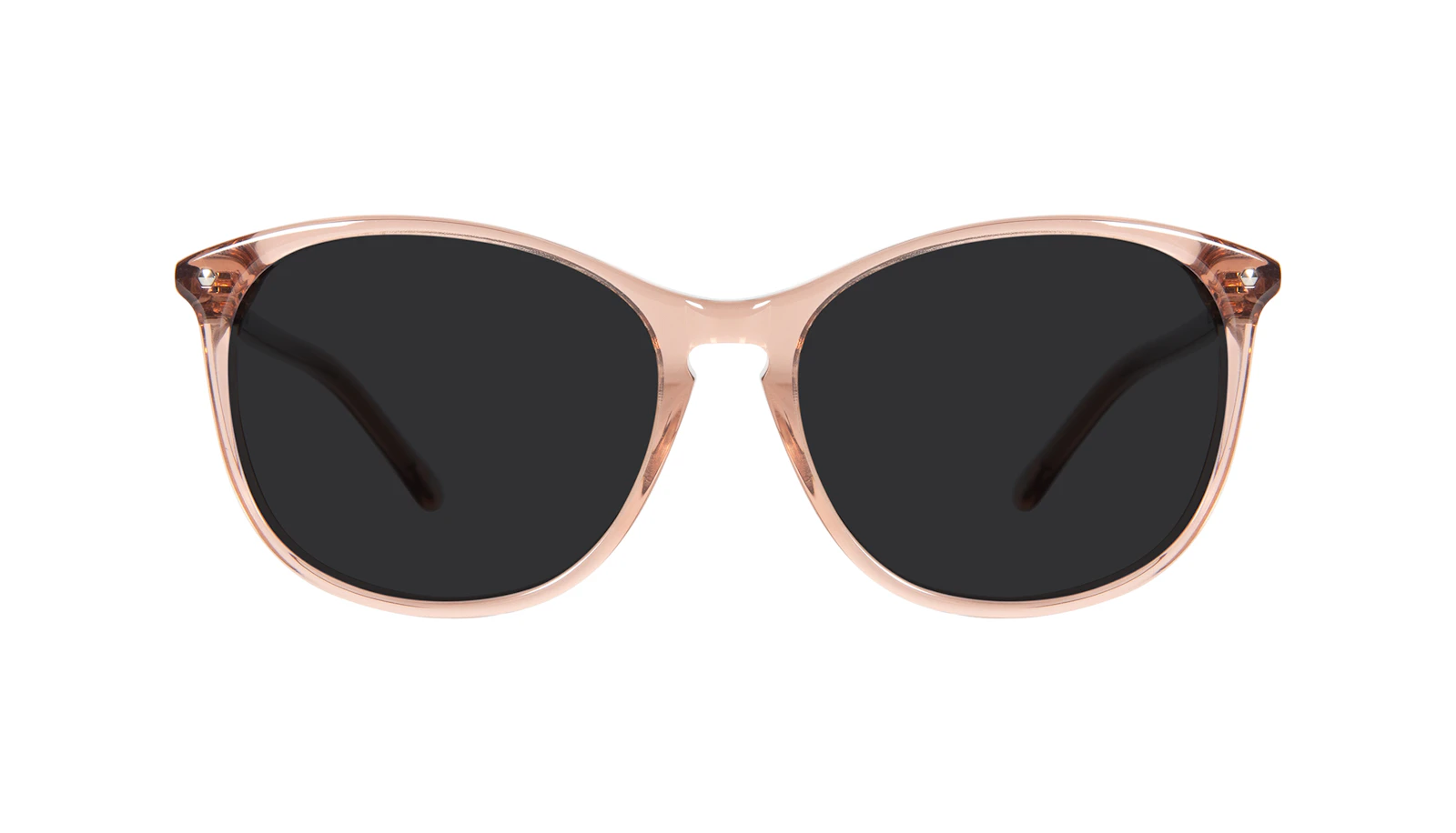 Affordable Fashion Glasses Round Sunglasses Women Nadine Petite Rose