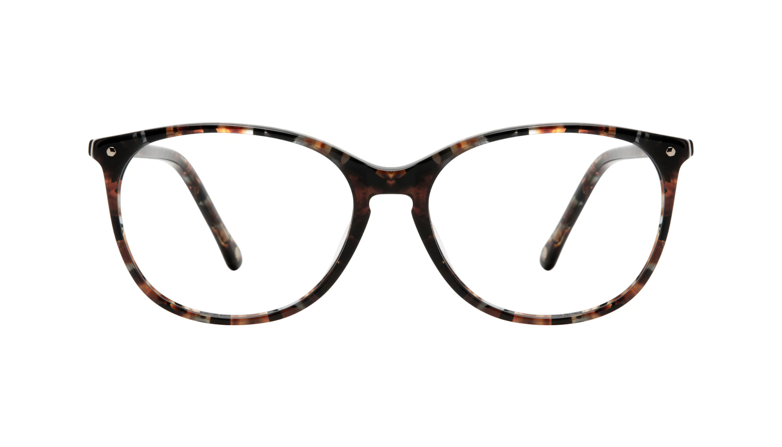 Lunettes tendance Rectangle Carrée Ronde Lunettes de vue Femmes Nadine Sepia