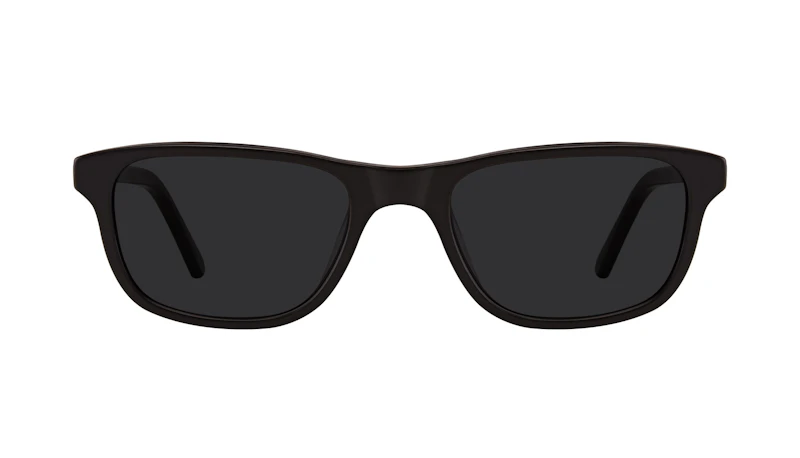 Affordable Fashion Glasses Rectangle Sunglasses Men Neat Matte Black