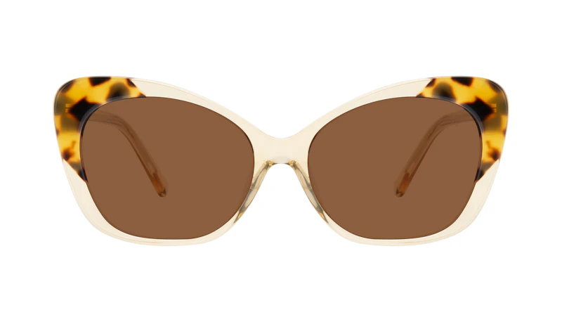 Affordable Fashion Glasses Cat Eye Sunglasses Women Obvious Golden Tort