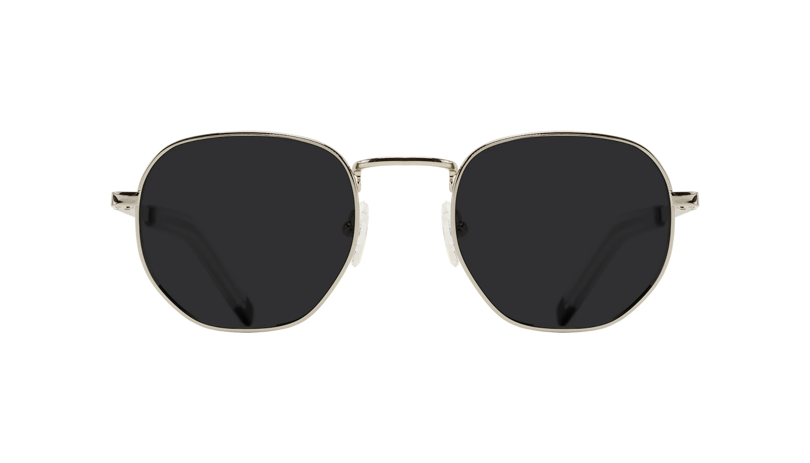 Affordable Fashion Glasses Round Sunglasses Men Rise Silver