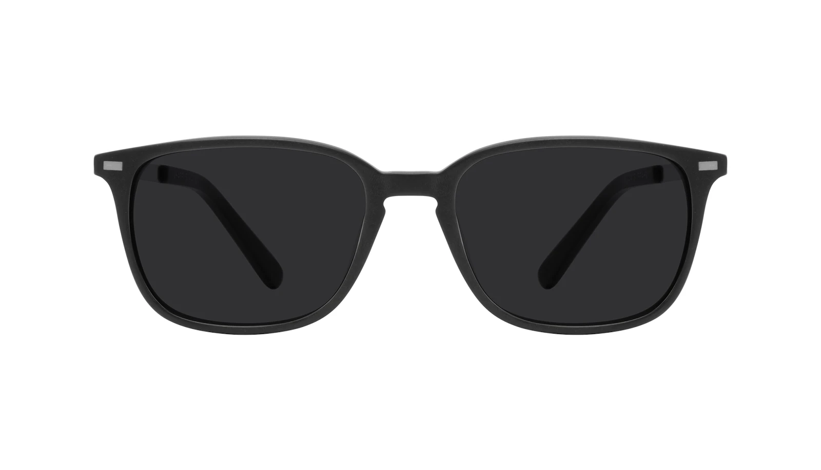 Affordable Fashion Glasses Rectangle Sunglasses Men Sharp Matte Black
