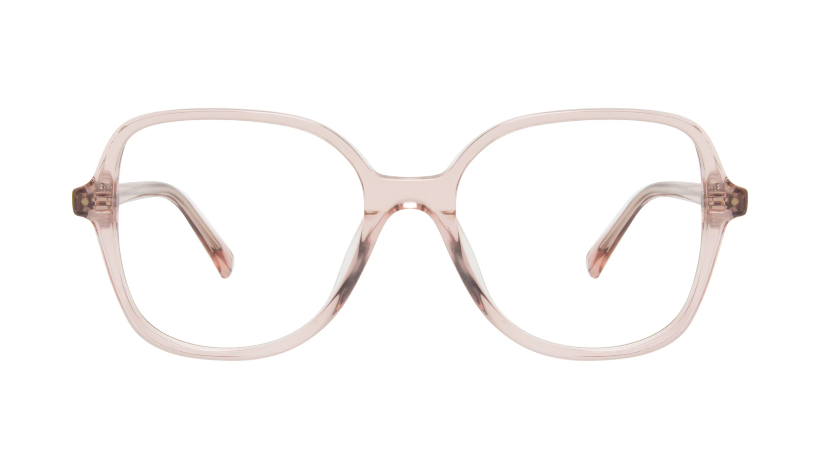 Lunettes tendance Carrée Lunettes de vue Femmes Scene Rose