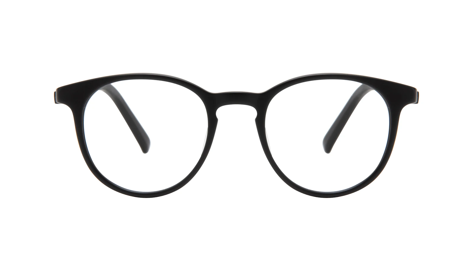 Affordable Fashion Glasses Round Eyeglasses Men Select Black Matte