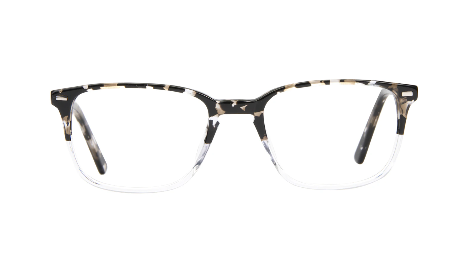 Affordable Fashion Glasses Rectangle Eyeglasses Men Sharp Clear Stone