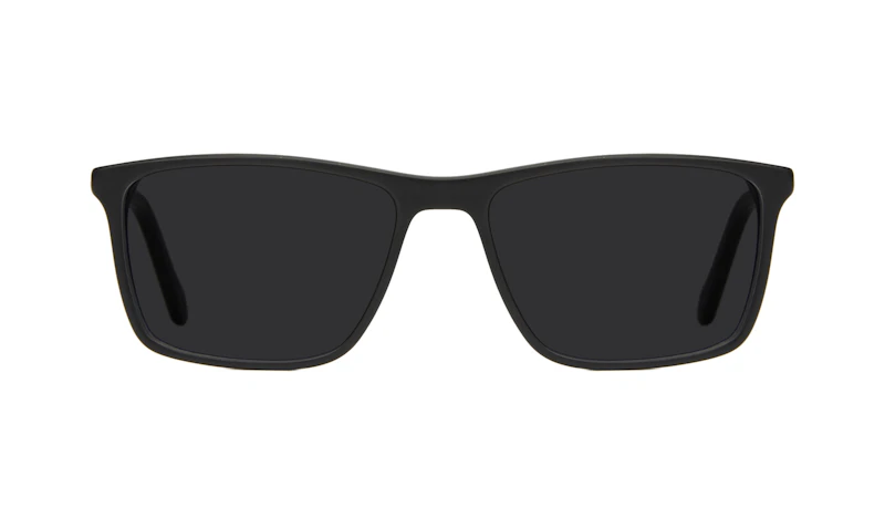 Affordable Fashion Glasses Rectangle Sunglasses Men Skill Matte Black