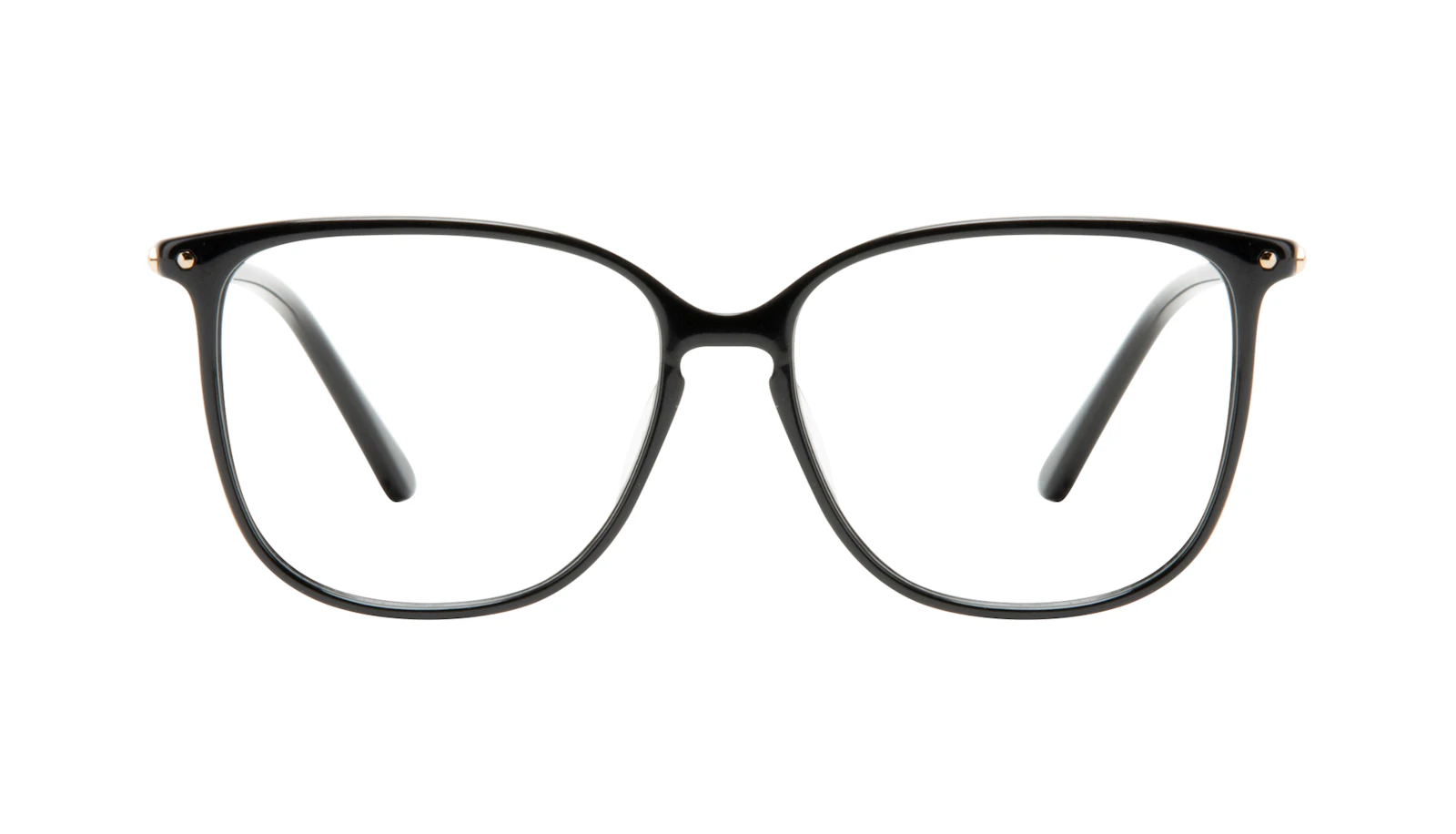 Lunettes tendance Carrée Lunettes de vue Femmes Sonia Pitch Black