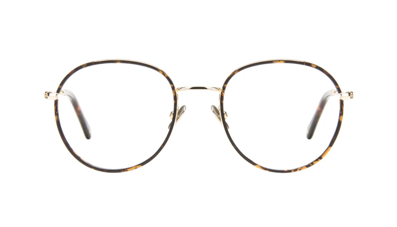 Lunettes tendance Lunettes aviateur Ronde Lunettes de vue Femmes Subrosa Fauve