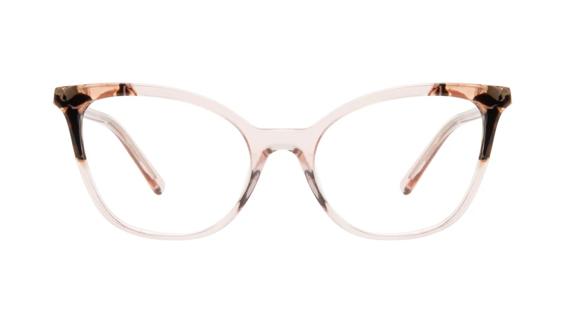 Lunettes tendance Oeil de chat Lunettes de vue Femmes Tippi Pink Quartz