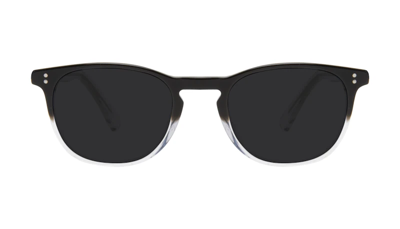 Affordable Fashion Glasses Round Sunglasses Men Trooper Onyx Clear