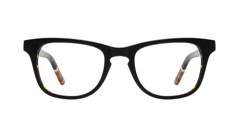Affordable Fashion Glasses Rectangle Eyeglasses Men Trust Black Tort