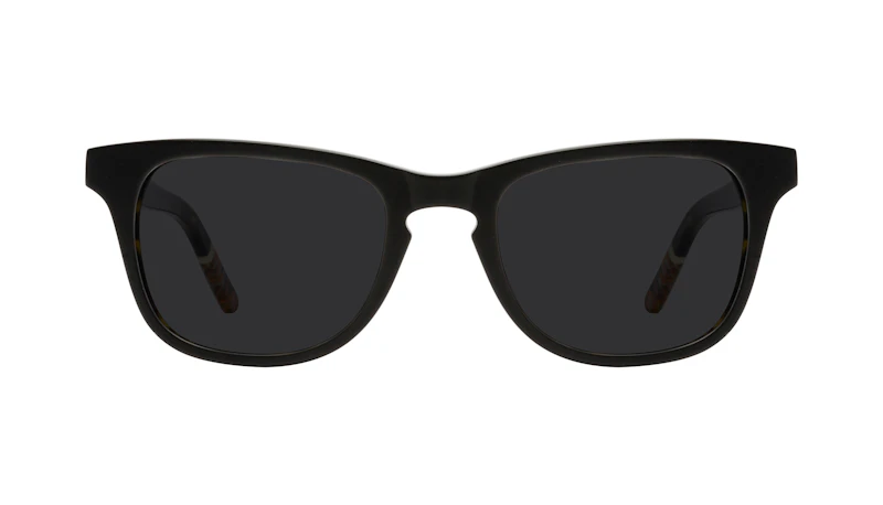 Affordable Fashion Glasses Rectangle Sunglasses Men Trust Black Tort