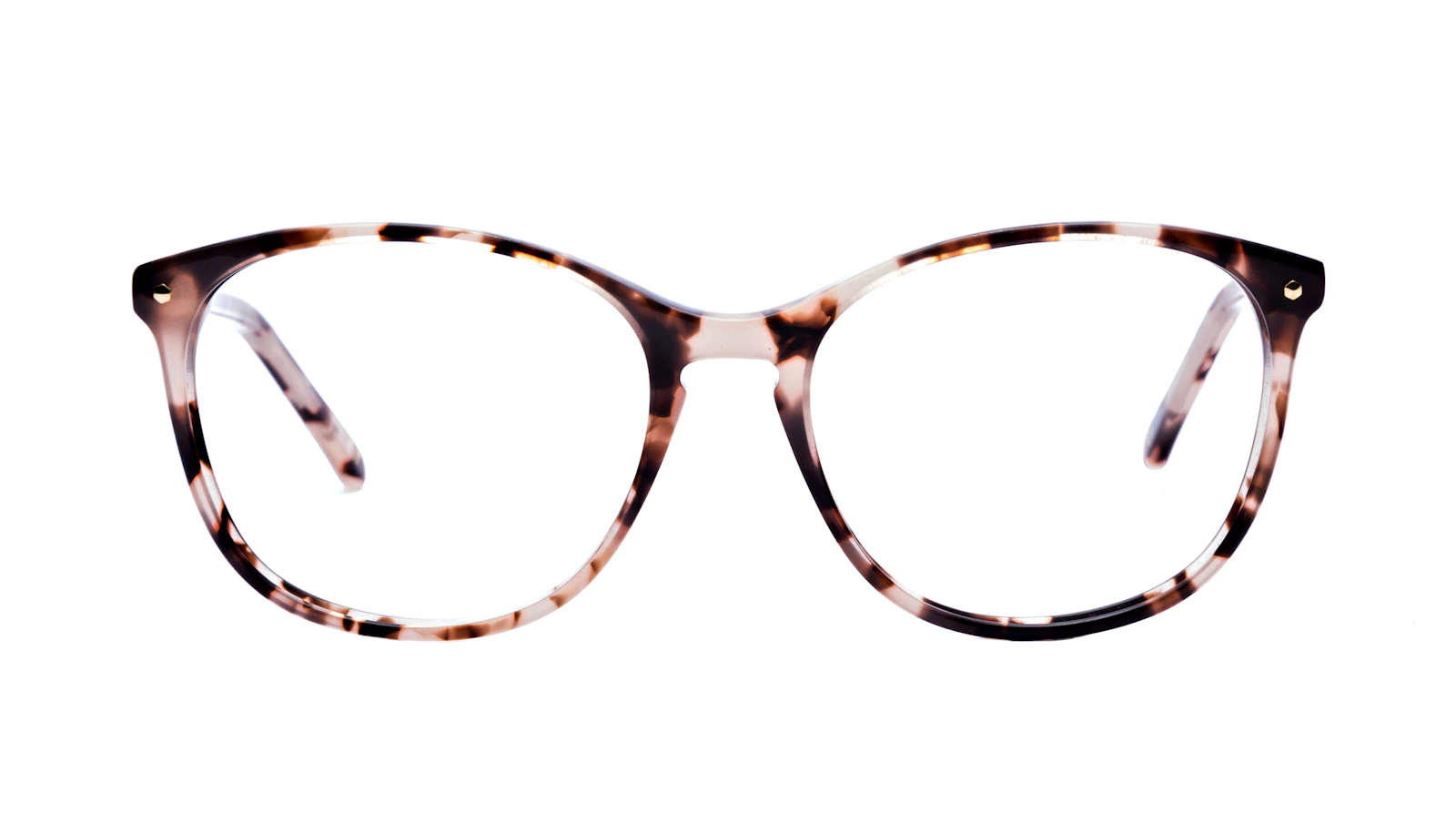 Lunettes tendance Rectangle Carrée Ronde Lunettes de vue Femmes Nadine Pink Tortoise