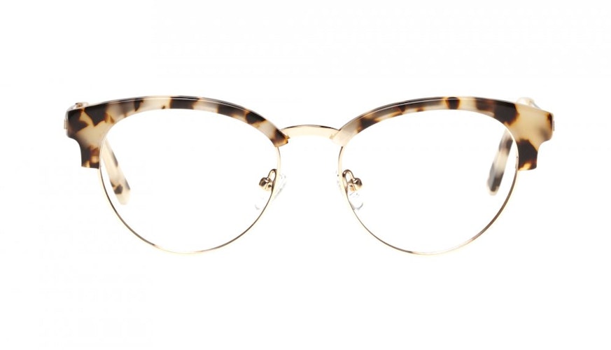 fashion eyeglasses women round tortoise allure 15153 front